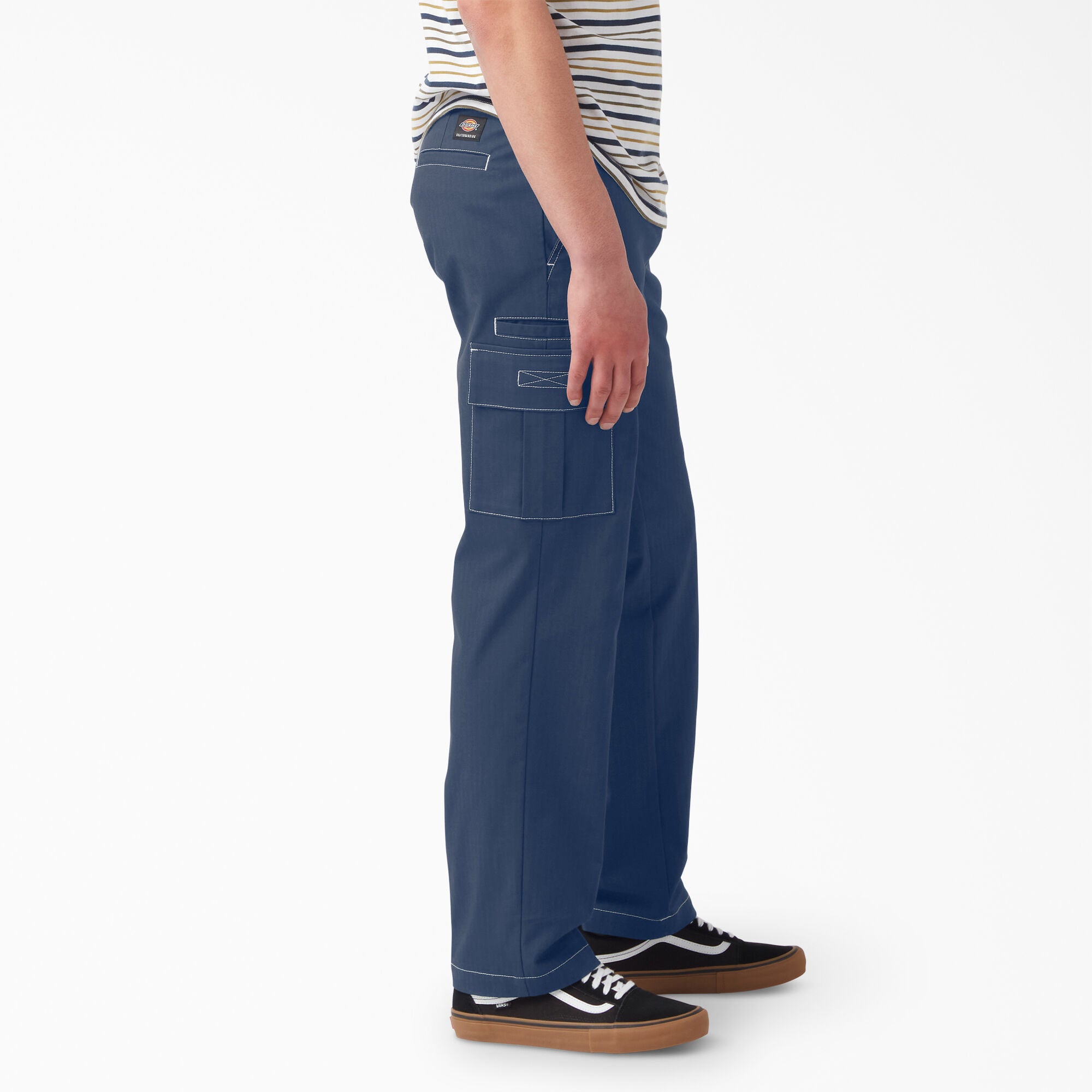 Dickies Skateboarding Ripstop Cargo Pants Ink Navy w White